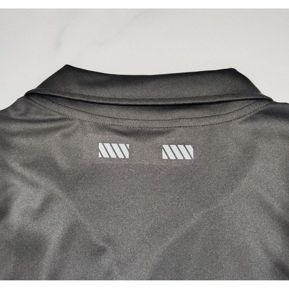 Truewerk Polo Shirt Mens Large Black Tech Snap Up Performance Work Casual - Picture 4 of 9